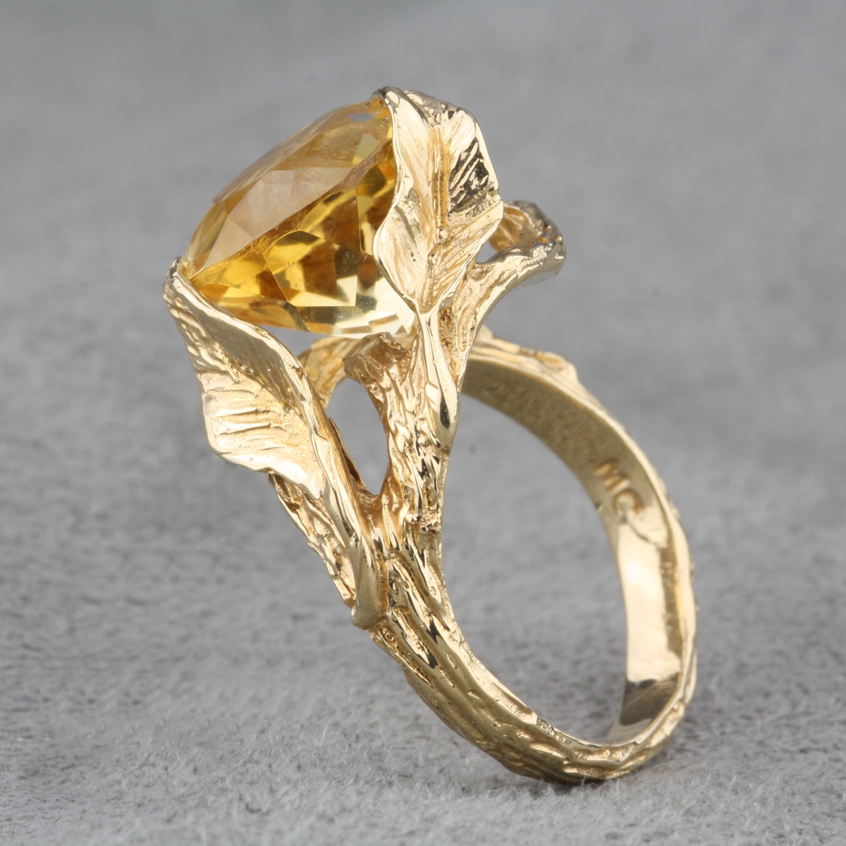 463483 pre owned citrine ring 2