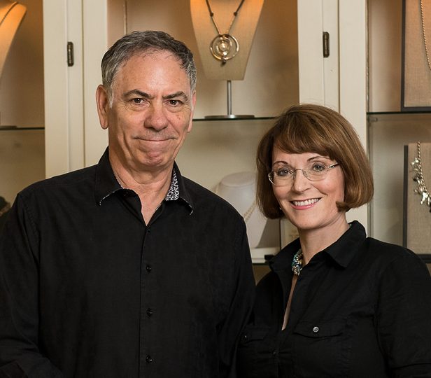 Roger and Maddie Weinrech Owners of GFJ pre-owned jewelry