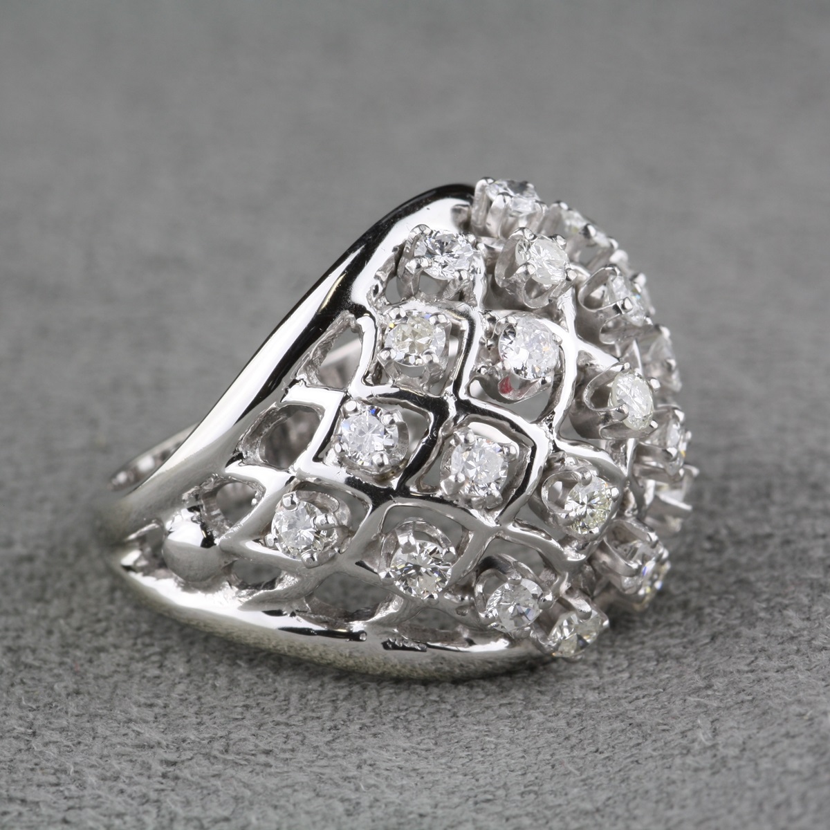 PreOwned Diamond Dome Ring