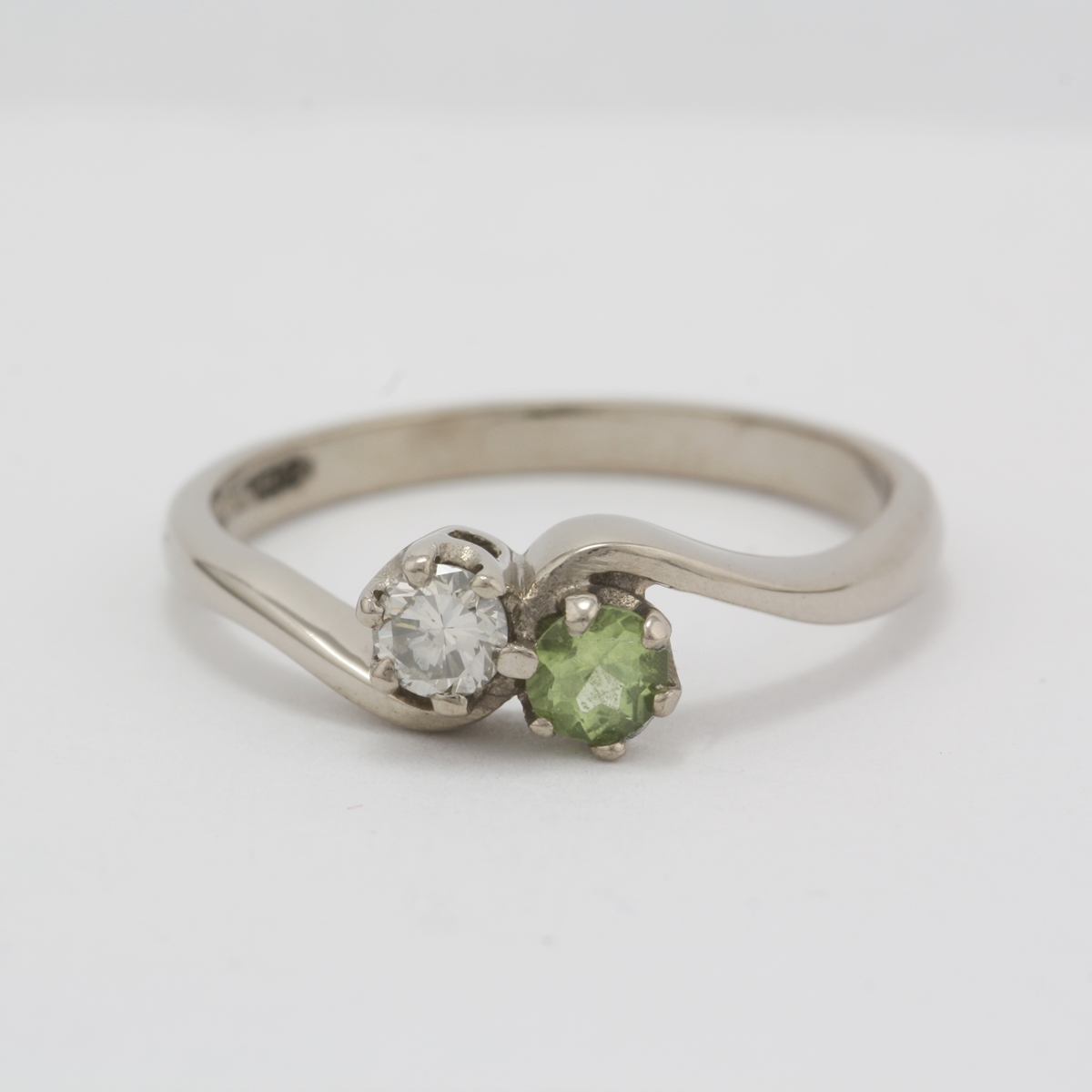Diamond And Amethyst Platinum Eternity Ring Diamond And Amethyst Platinum Eternity Ring