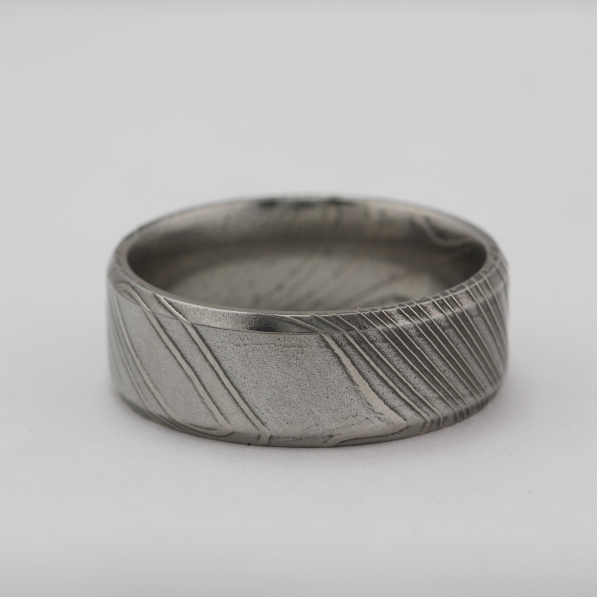 Lashbrook Damascus Steel Band