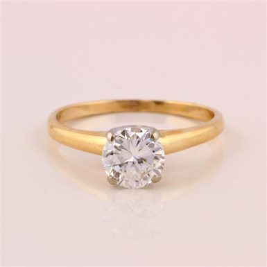 Pre-owned 14K Diamond Engagement Ring