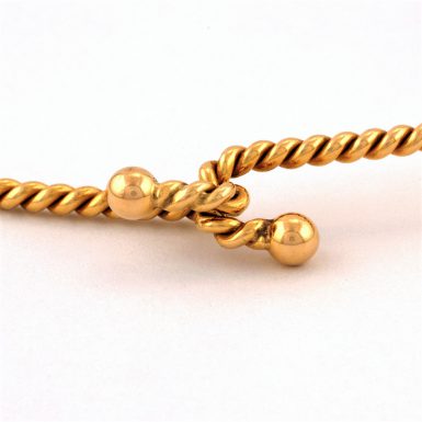Pre-owned 14k Tiffany & Co. Twisted Collar