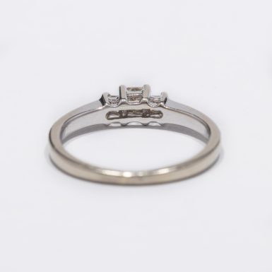 Pre-Owned 10k Princess-Cut Diamond Ring