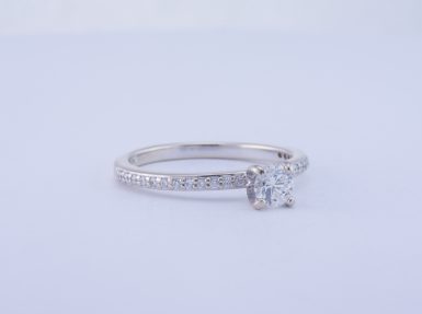 Pre-Owned 14k Diamond Engagement Ring