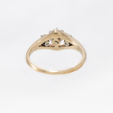 Pre-Owned 14K 3-Diamond Ring