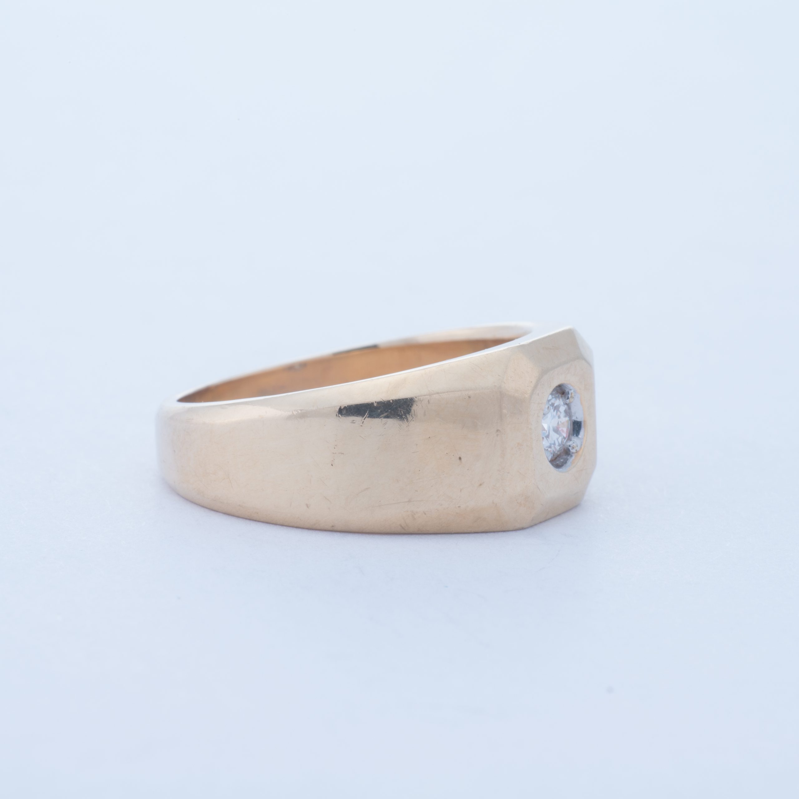 PreOwned 14K Men's Diamond Ring