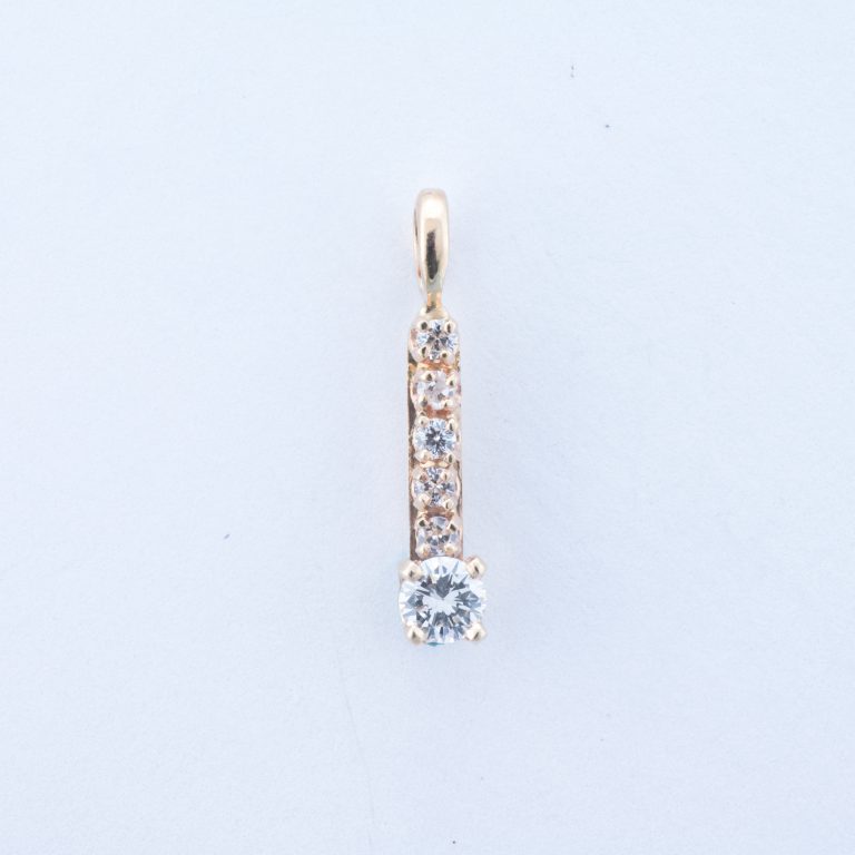 PreOwned 14K VS Diamond Pendant