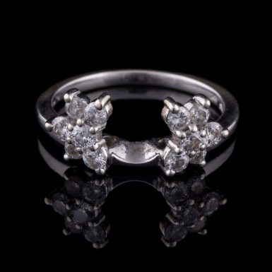 Pre-Owned 14K Diamond Wrap Ring