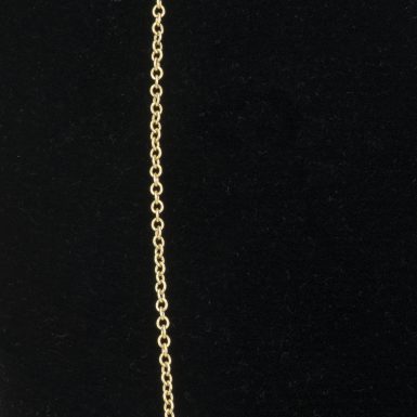 14K Tiffany Link 20 Inch Chain