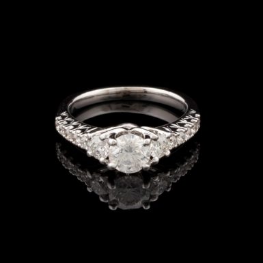 Pre-Owned 18K Diamond Engagement Ring