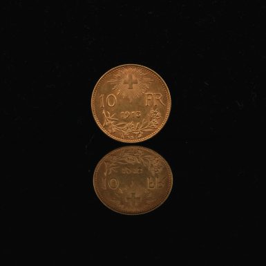 1913 Gold Swiss Franc