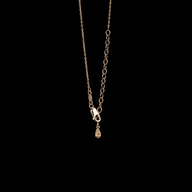 Pre-Owned 14K Double Heart Diamond Necklace