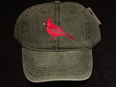 Cardinal Embroidered Hat