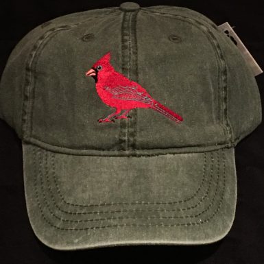 Cardinal Embroidered Hat