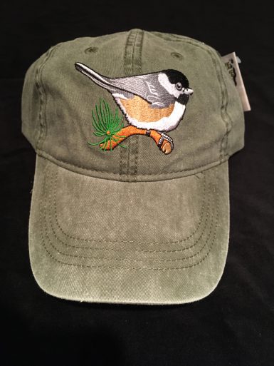 Black-Capped Chickadee Embroidered Hat