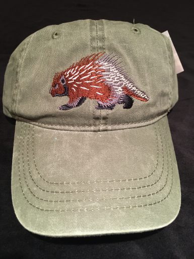 Porcupine Embroidered Hat