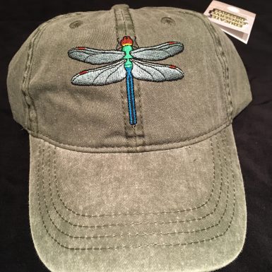 Embroidered Dragonfly Hat