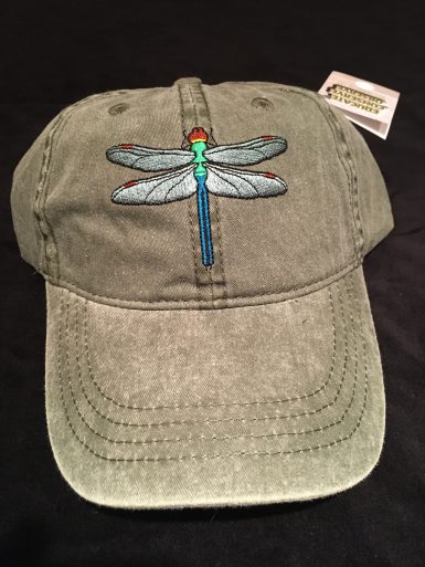 Embroidered Dragonfly Hat