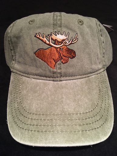 Moose Embroidered Hat