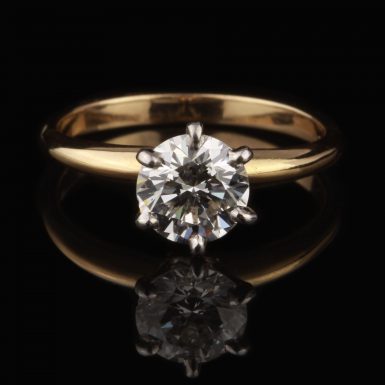 Pre-Owned 14K 1.06 Carat Diamond Solitaire Ring