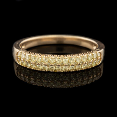 Pre-Owned Yellow Diamond Band