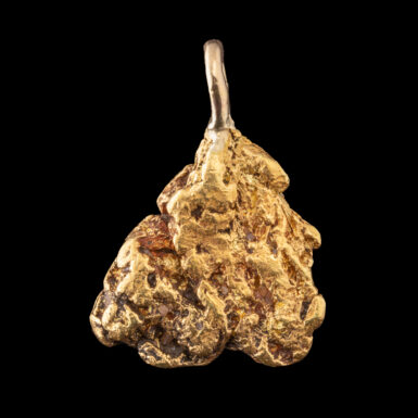 Pre-Owned 18K Gold Nugget Pendant