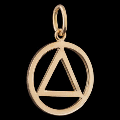 Pre-Owned 14k Sobriety Pendant
