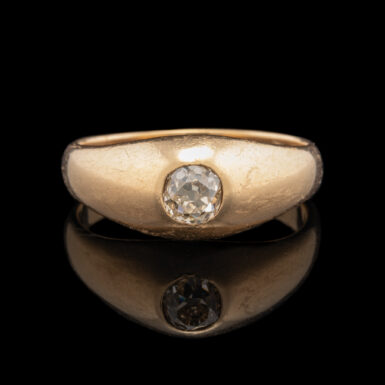 Pre-Owned 14K Antique Old Mine Diamond Ring
