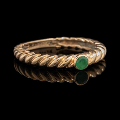 Pre-Owned 14K Emerald Ring