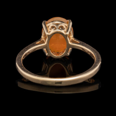 Pre-Owned 10K Fire Opal Ring