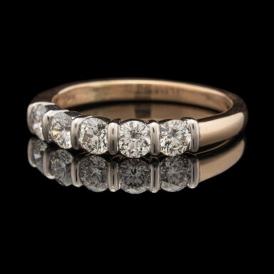 Pre-Owned 1.06CT TW Diamond Band in 14K