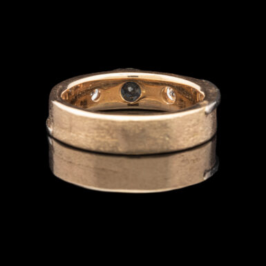 Pre-Owned 14K Aquamarine & Diamond Ring