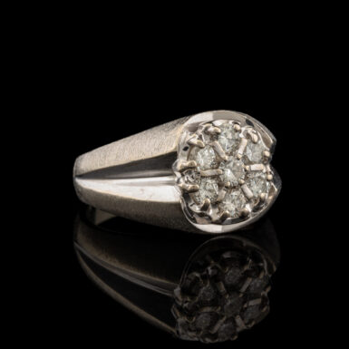 Pre-Owned 14K Diamond Cluster Ring